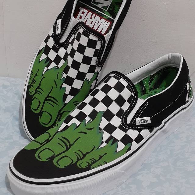 hulk slip on vans