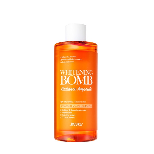 BADSKIN BAD SKIN Whitening Bomb Radiance Ampoule 400 ml
