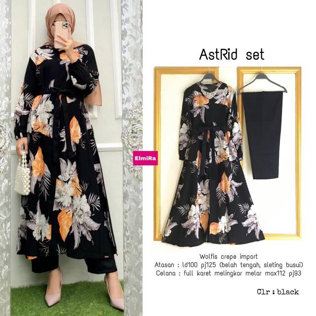 Astrid set setelan by elmira