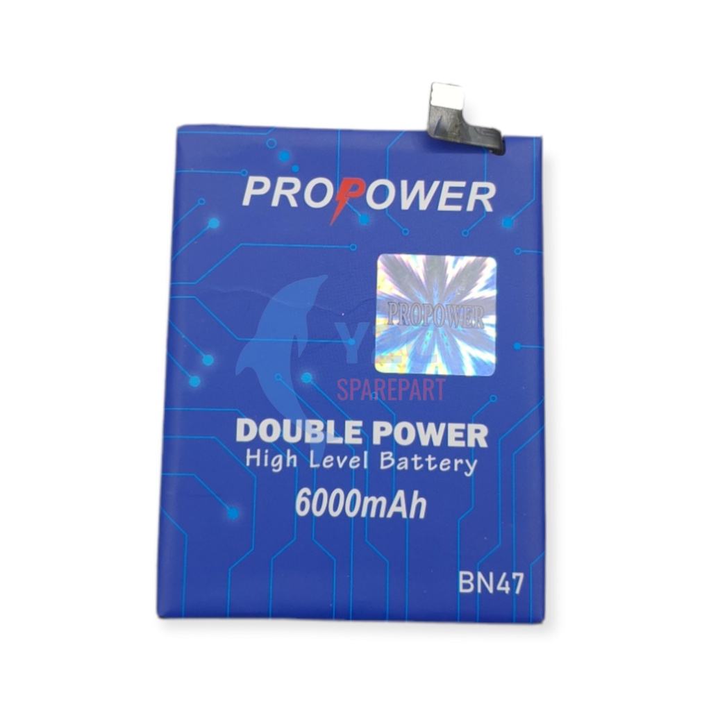 BATERAI DOUBLE POWER PROPOWER XIAOMI BN47 / REDMI 6 PRO / MI A2 LITE