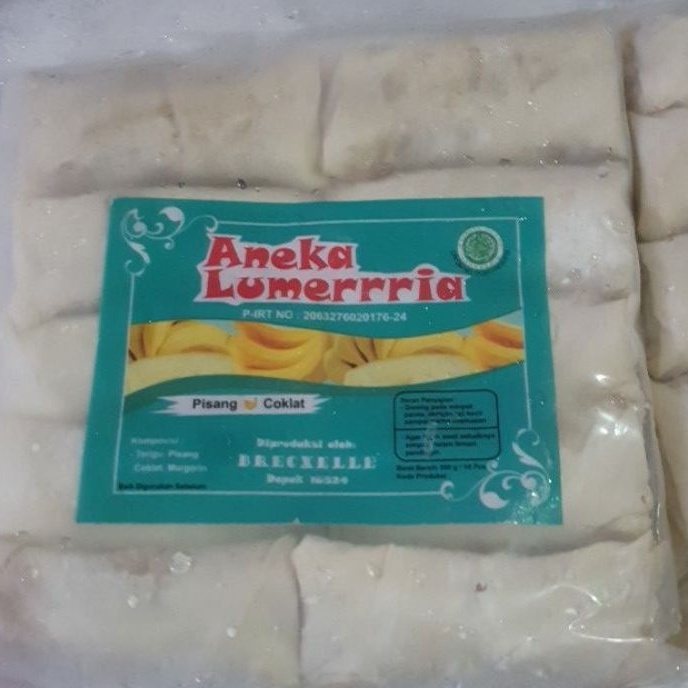 

Pisang Cokelat BRECXELLE / Aneka Lumeria / Piscok Lumer isi 10
