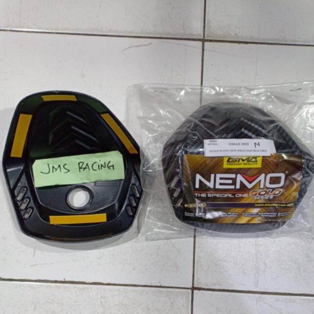 Cover tutup carbon stang yamaha nmax new nemo