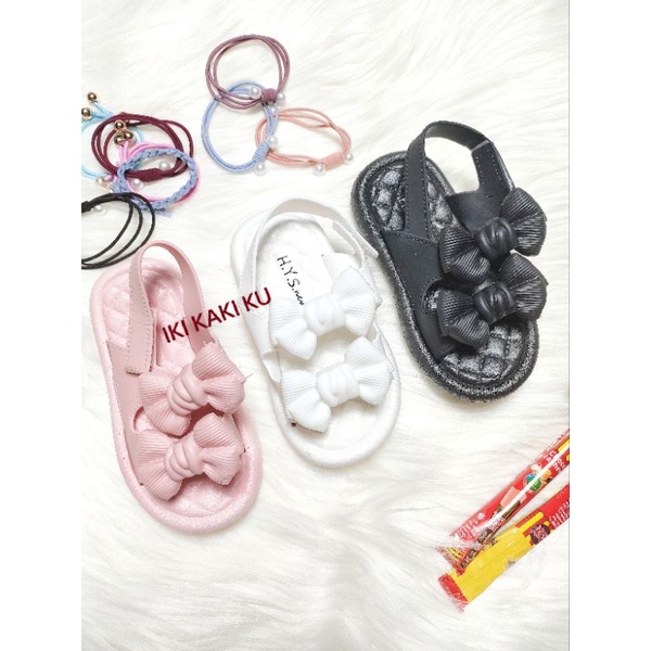 SEPATU SANDAL ANAK IMPORT PEREMPUAN CEWEK PITA FASHION SANDAL PESTA NATAL LEBARAN SANDAL GUNUNG HYS 1538 POLOS