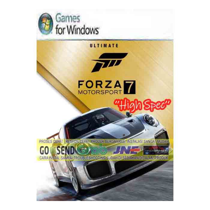 FORZA MOTORSPORT 7 ULTIMATE 2022 FIX + ALL DLC - DVD - PC GAME - GAME