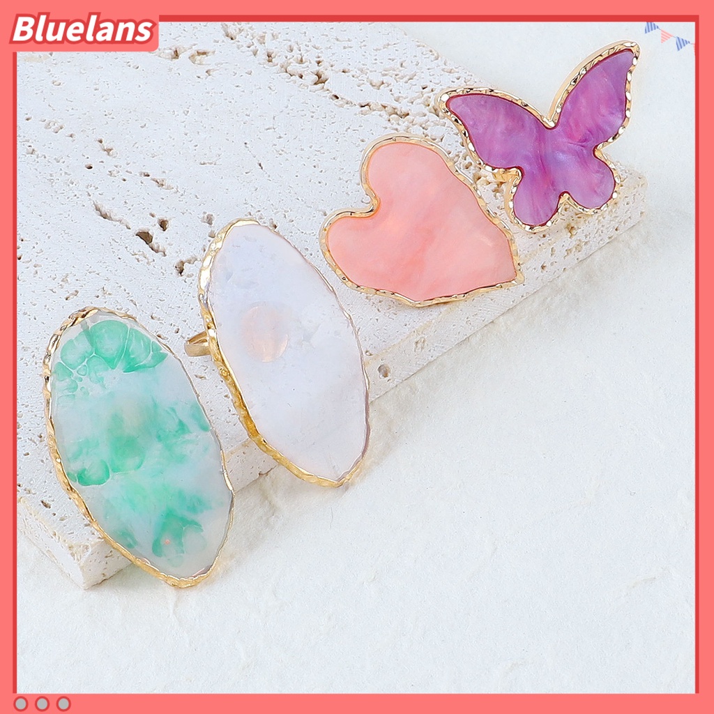 Bluelans Palet Display Warna Kutek Gel Bahan Resin Untuk Manicure