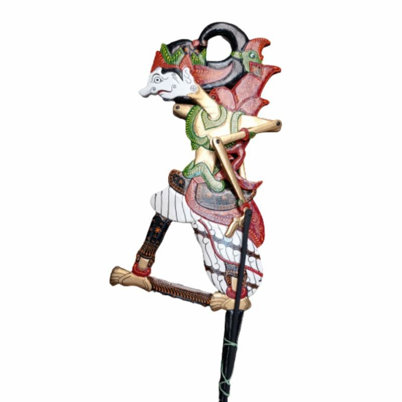 Kerajinan Wayang Kayu Raden Gatotkaca