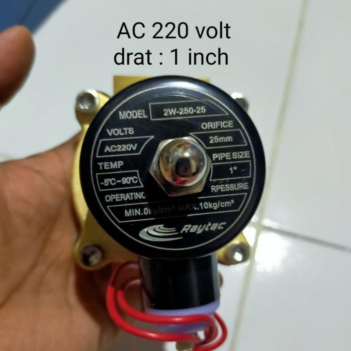 Pneu Solenoid Valve 1" Inch Ac 220 Volt