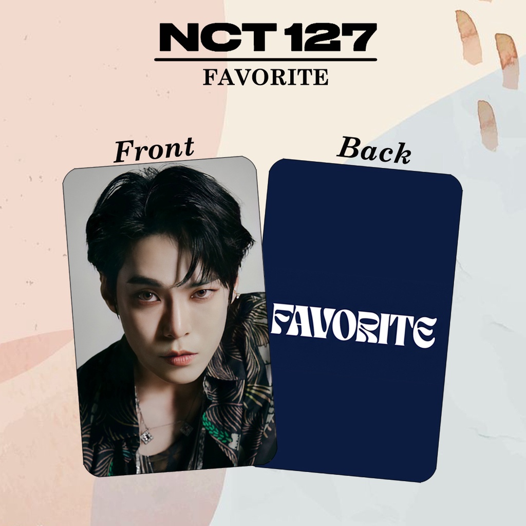 PHOTOCARD NCT 127 FAVORITE (UNOFFICIAL)