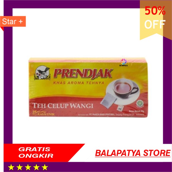 

HOT PROMO !!! Teh Celup Prendjak Isi 25