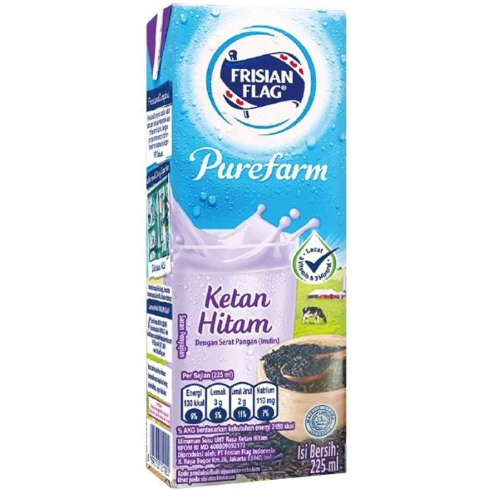 

Frisian Flag Susu Cair Uht Ketan Hitam 225Ml