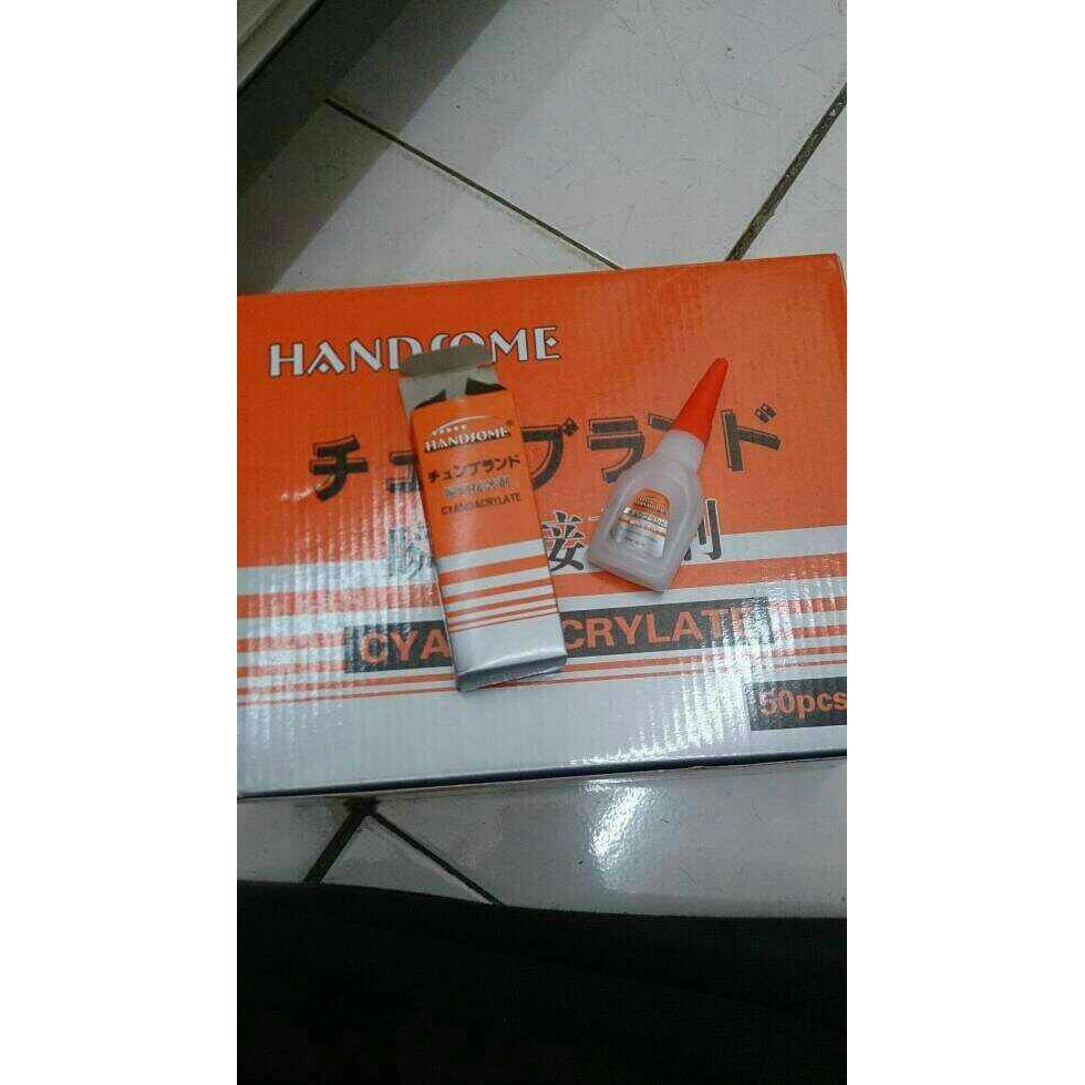 

Lem botol Handsome paket 3botol