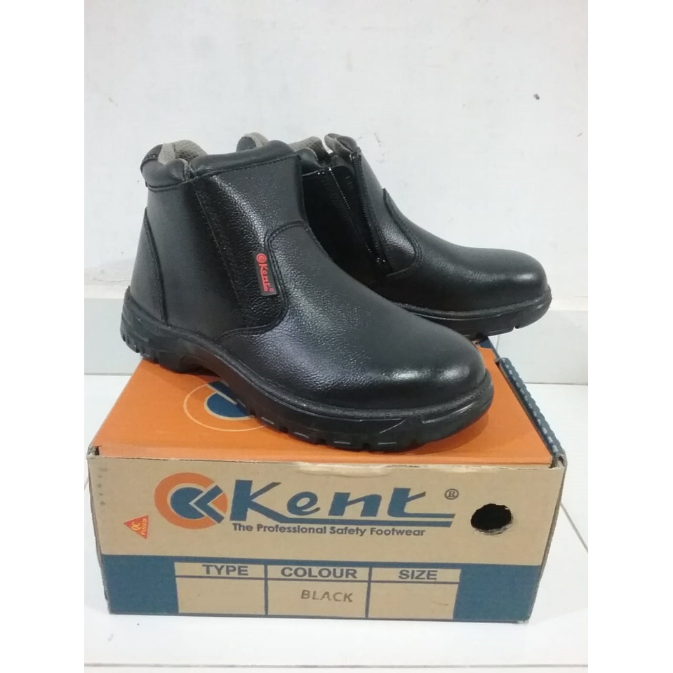 PROMO !!! SEPATU SAFETY KENT - CELEBES (BLACK)