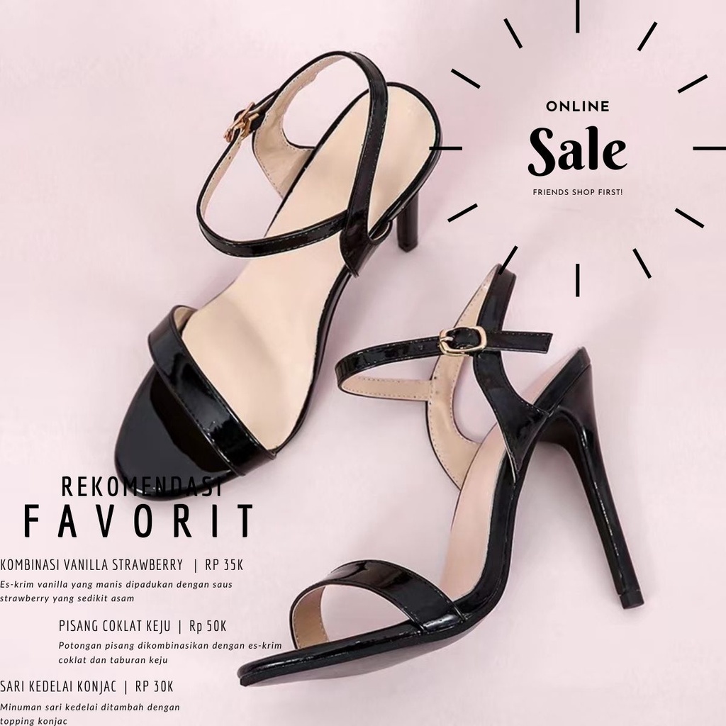 sandal high heels trendy RG 18