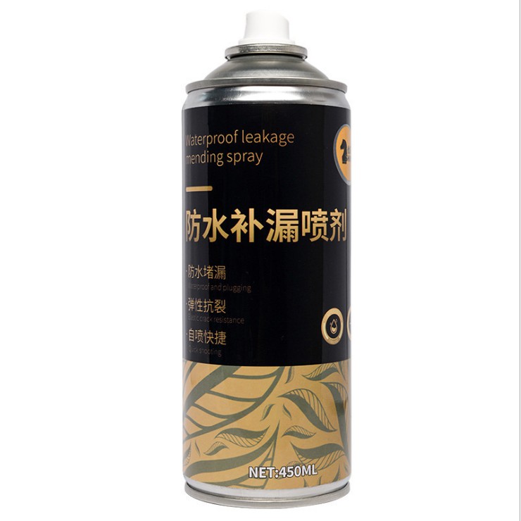 450mL Semprotan Anti Bocor Anti Air  Spray Coating Waterproof Dinding Retak Atap Pipa Bocor