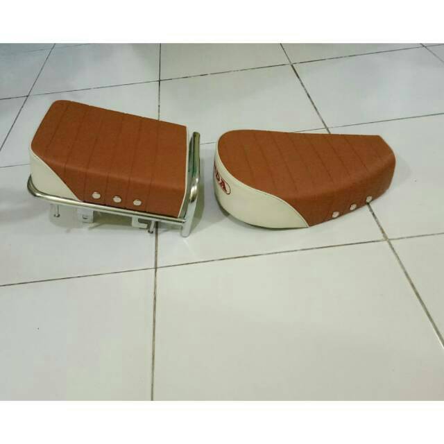 Jok C70 Pisah C50 Pispot lengkap pangkon warna coklat cream