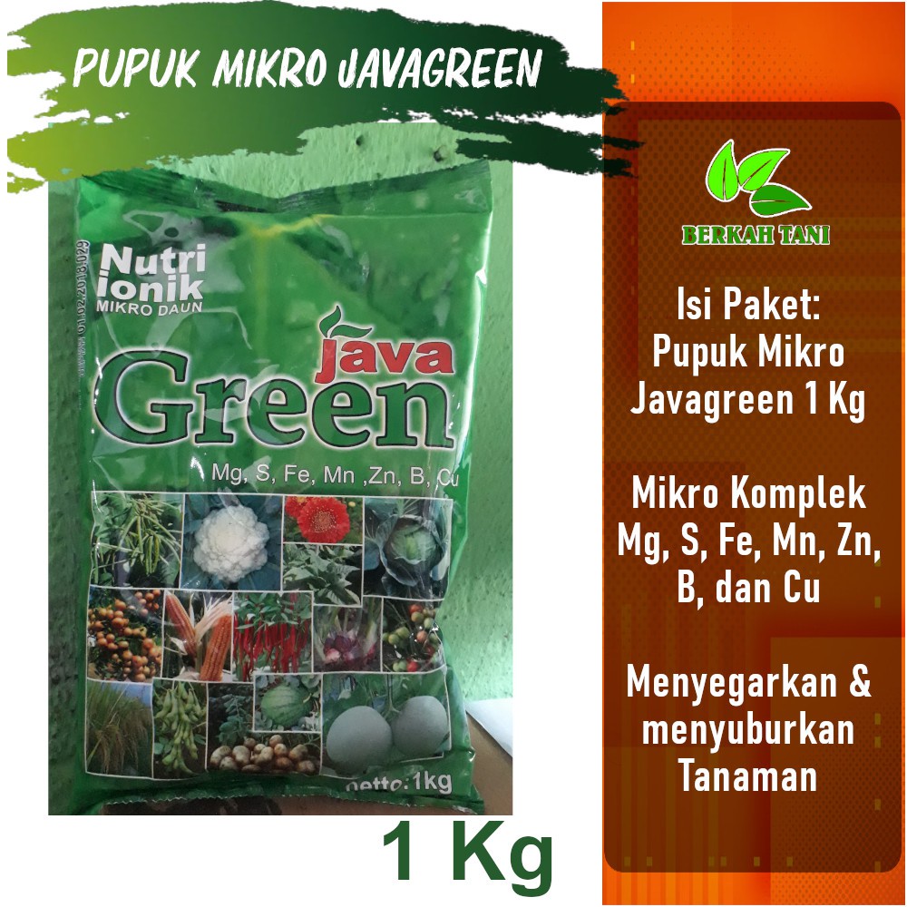 Pupuk Java Green 1Kg Pupuk Mikro Komplek