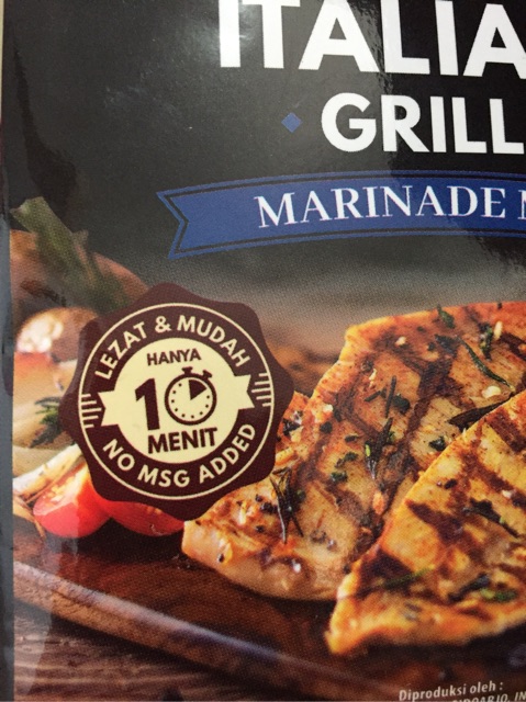 Jay’s Italian Grill Marinade Mix - Bumbu Perendam Daging