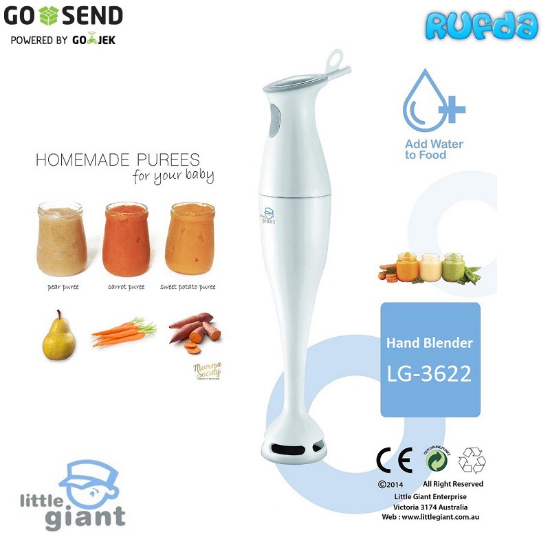 Little Giant Hand Blender LG-3622 Blender Tangan BPA Free