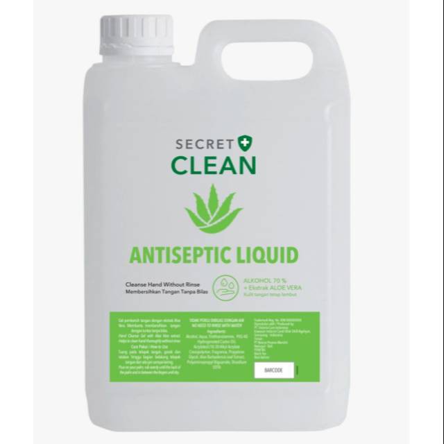 Secret Clean Antiseptik Hand Sanitizer 5L