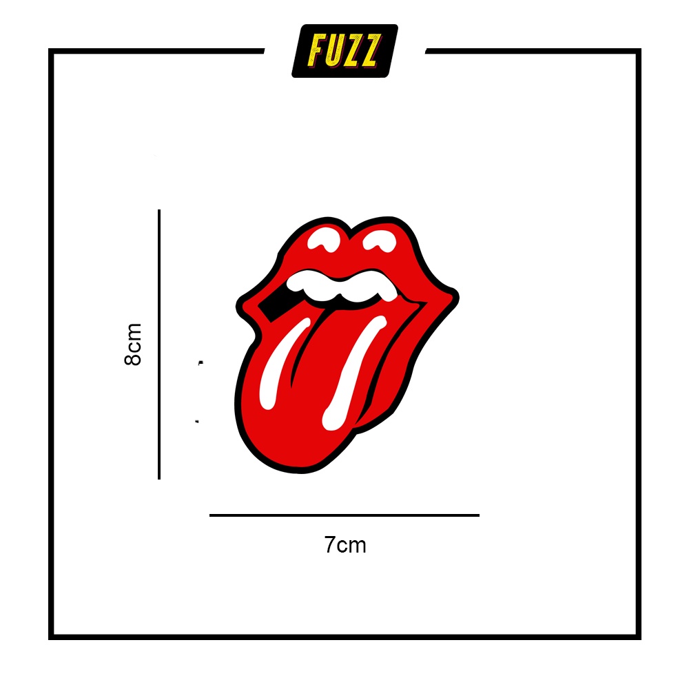 Sticker Band Rolling Stones Stiker Musik Rock Anti Air