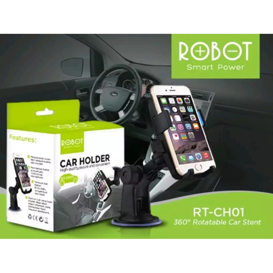 A_    Car Holder Handphone Robot RT-CH01 ORIGINAL