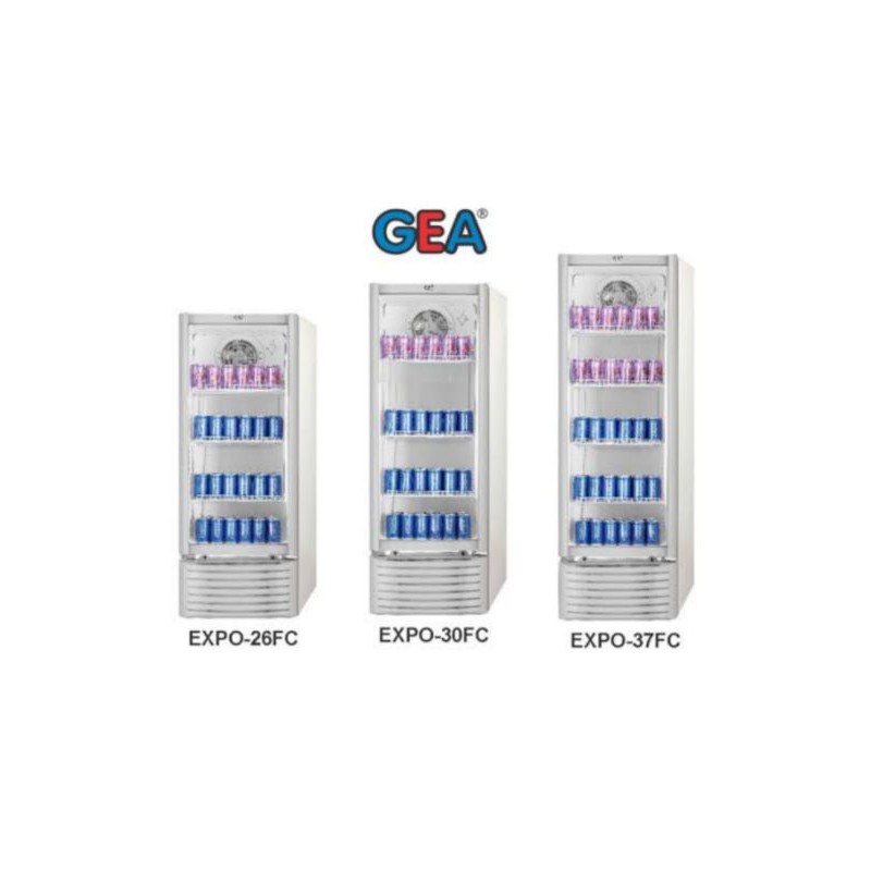 GEA Showcase cooler expo-30fR Cooler  display 222 Liter