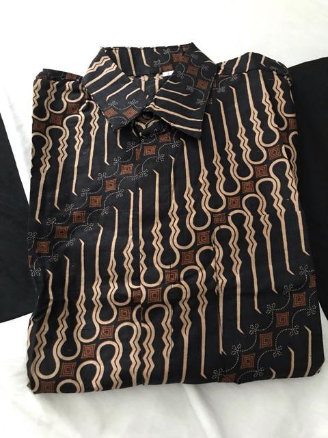 Maura Couple - Sania Ruffle Batik Couple Ori Ndoro Jowi Garansi Termurah Shopee -  Batik Modern Solo