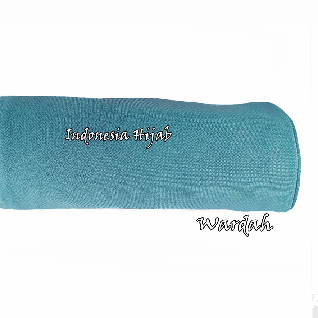 Rok Panjang Jersey Polos Tebal Tidak Nerawang Uk Standart-wardah