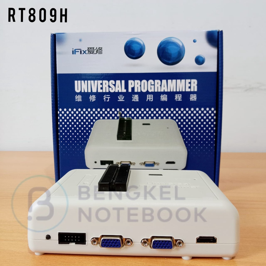 Bios Universal Programmer RT809H EMMC-Nand FLASH Komplit Konektor