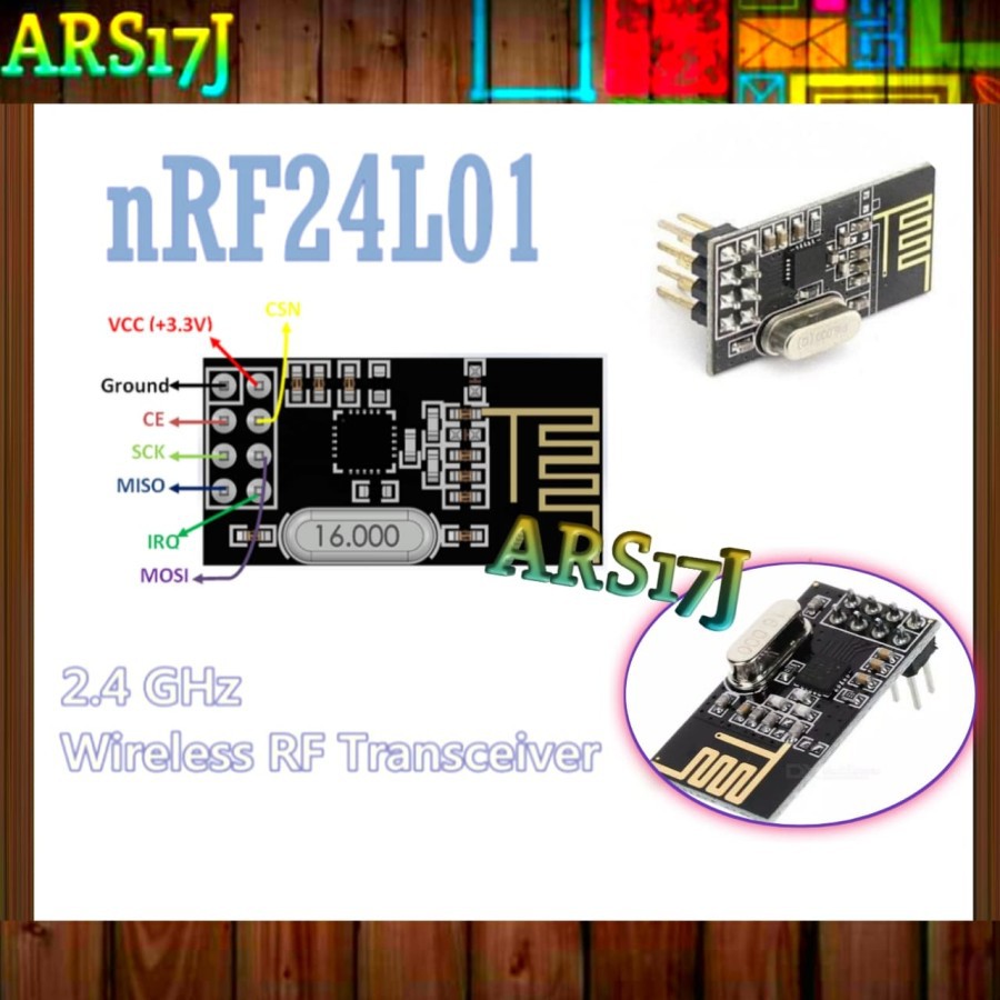 NRF24l01 24L01 NRF wireless Cimmunication module for Arduino