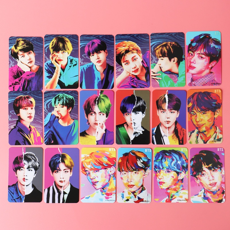 7pcs / Set Kartu Lomo Foto Kpop Bts MTPR Album Weverse Jungkook V Jimin Bt Toploader