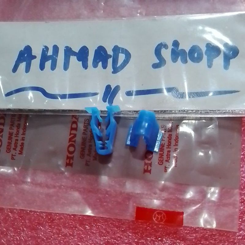 klip bodi biru klip jepit cover body klip snap honda vario 125 150 new pcx adv original