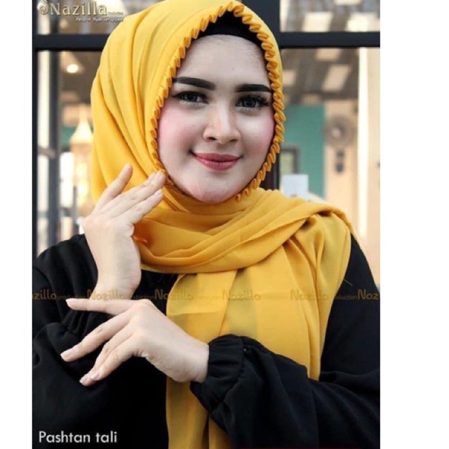 (170 cm x 75 cm)PASHTAN AMEL /PASHMINA PLIPIT TALI