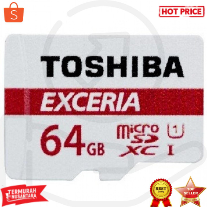 Toshiba Exceria Micro SDHC Class 10 (48MB/s) - [64GB] [Class 10]