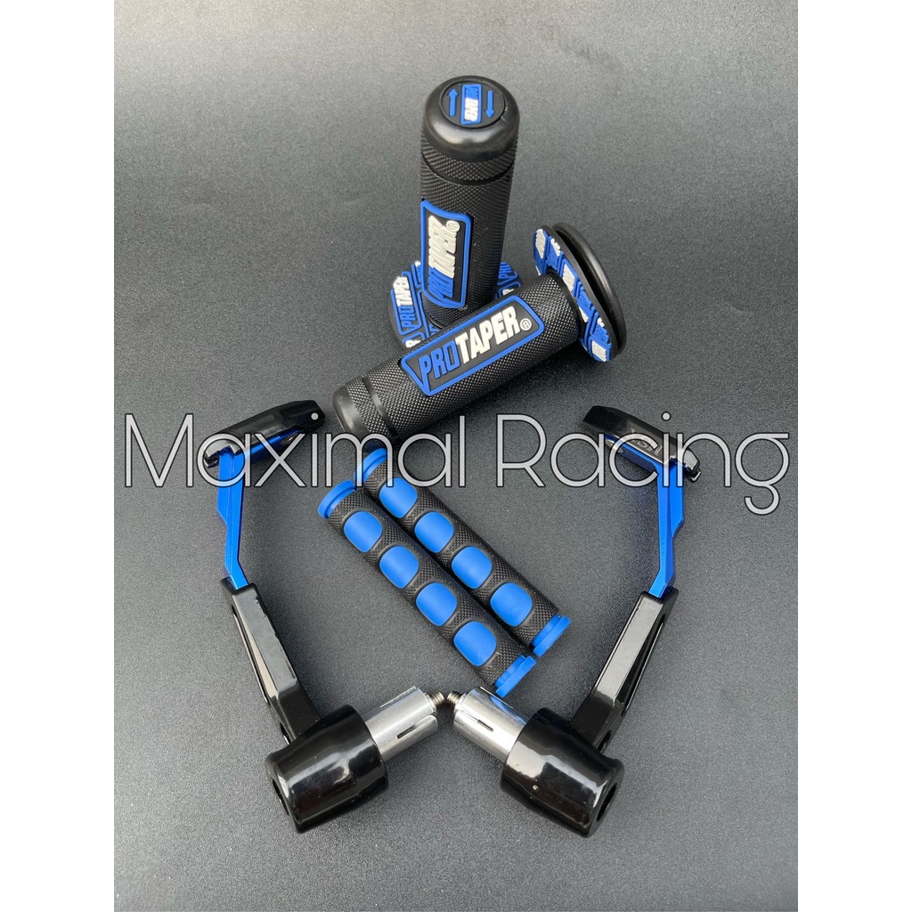 PAKET ACC STANG proguard robot + handgrip Protaper + karet handle 3in1 universal bisa buat semua motor