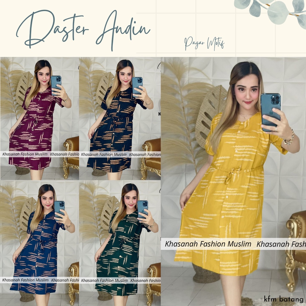 Daster Andin / Motif Pagar / amos.co17