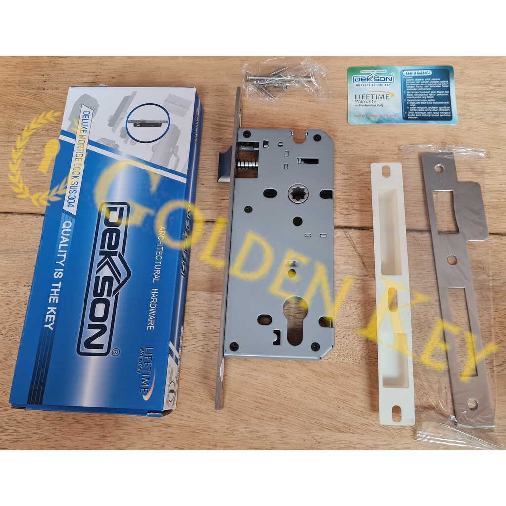 Jual Mortise Lock Lockcase Dekkson Dekson MTS IL DL 8585 SSS Body Bodi