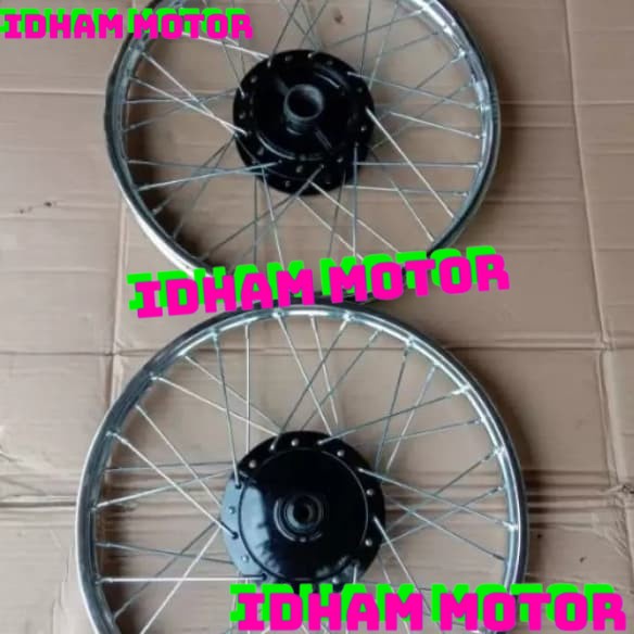 VELG DEPAN BELAKANG ASTREA GRAND LEGENDA 2 ORIGINAL COPOTAN ASLI