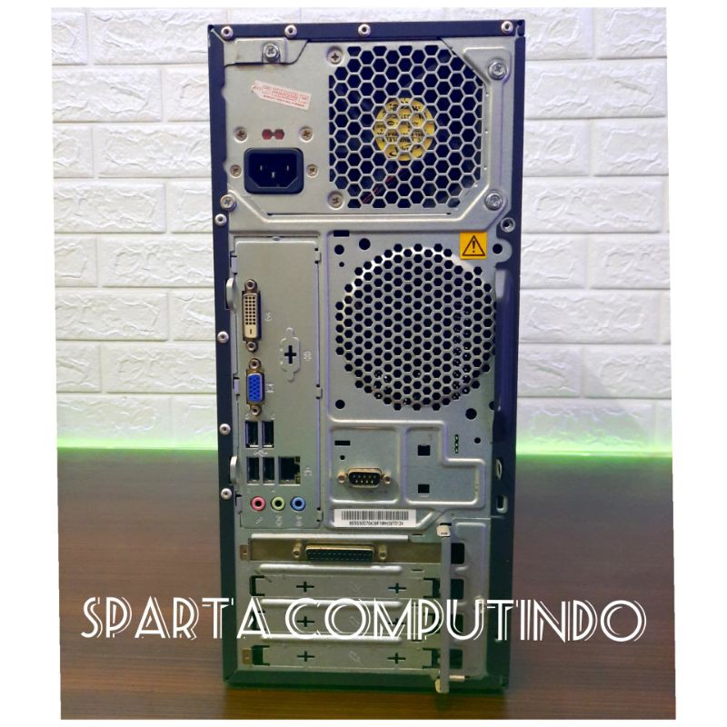 PC LENOVO THINKCENTRE EDGE 72 Core i3 2120 Built Up Tower Murah Second Like New