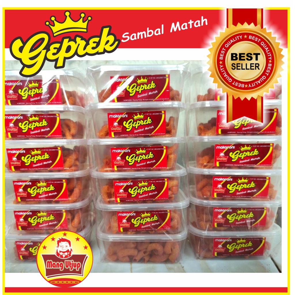 MAKARONI GEPREK SAMBAL MATAH 30g