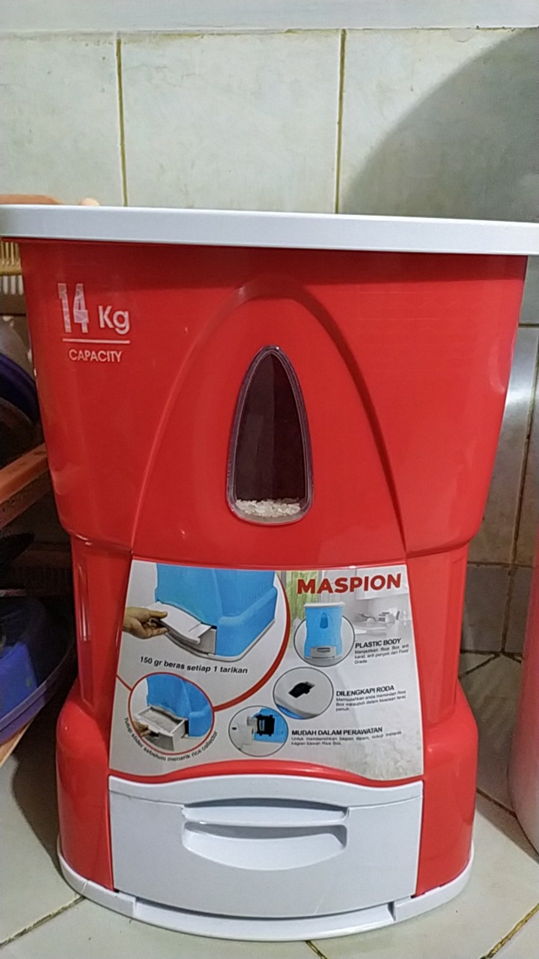 Tempat Beras Maspion Rd-1400ap