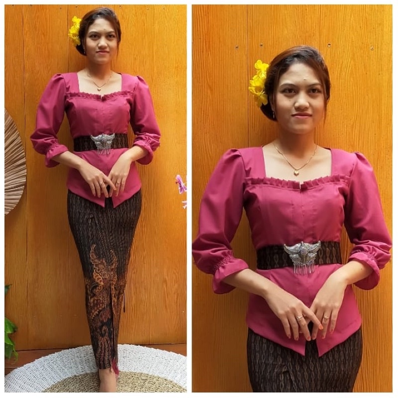 KEBAYA SABRINA PIPIL/KEBAYA BALI TERBARU