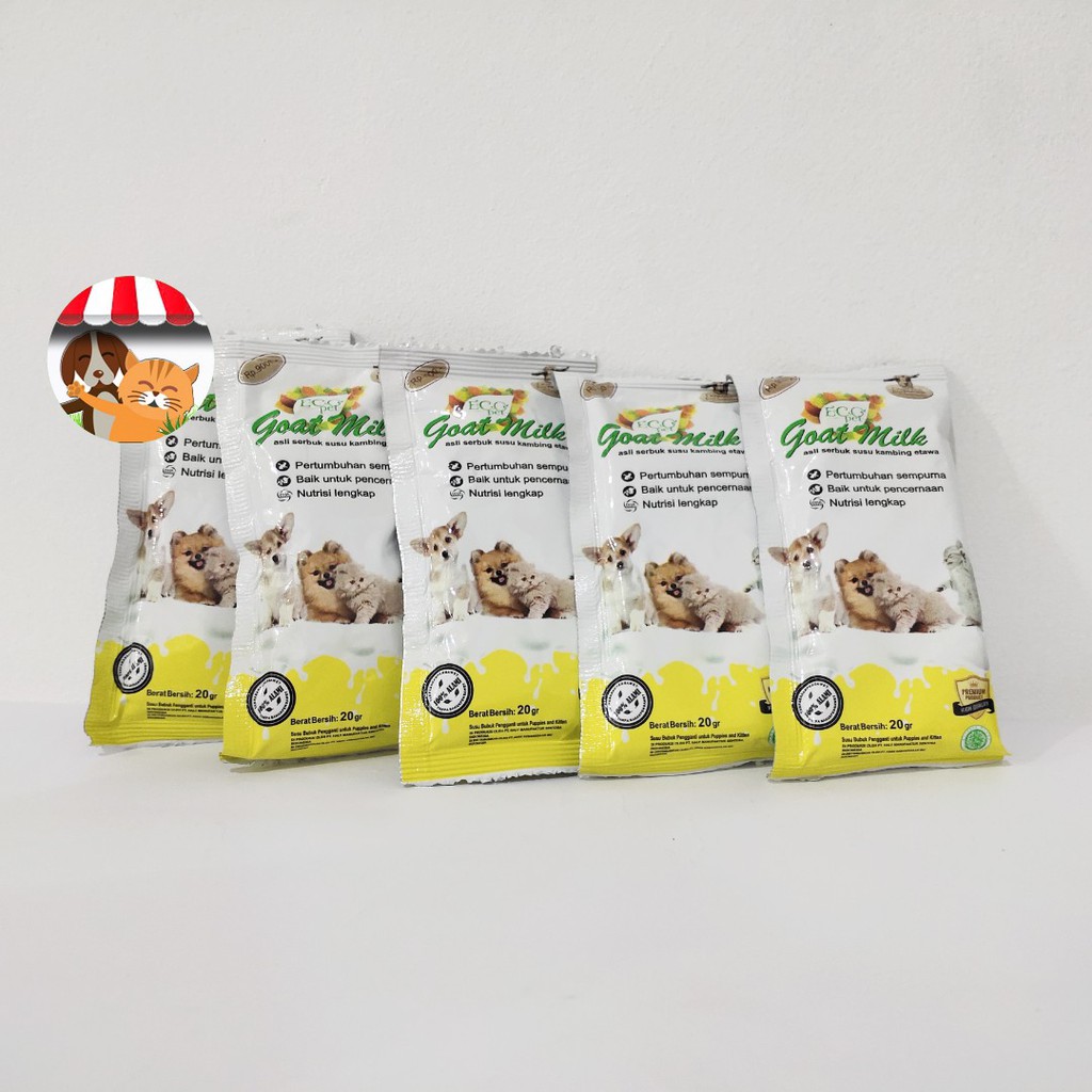 ECO PET GOAT MILK - Susu Kambing untuk Anak Anjing dan Kucing ecopet