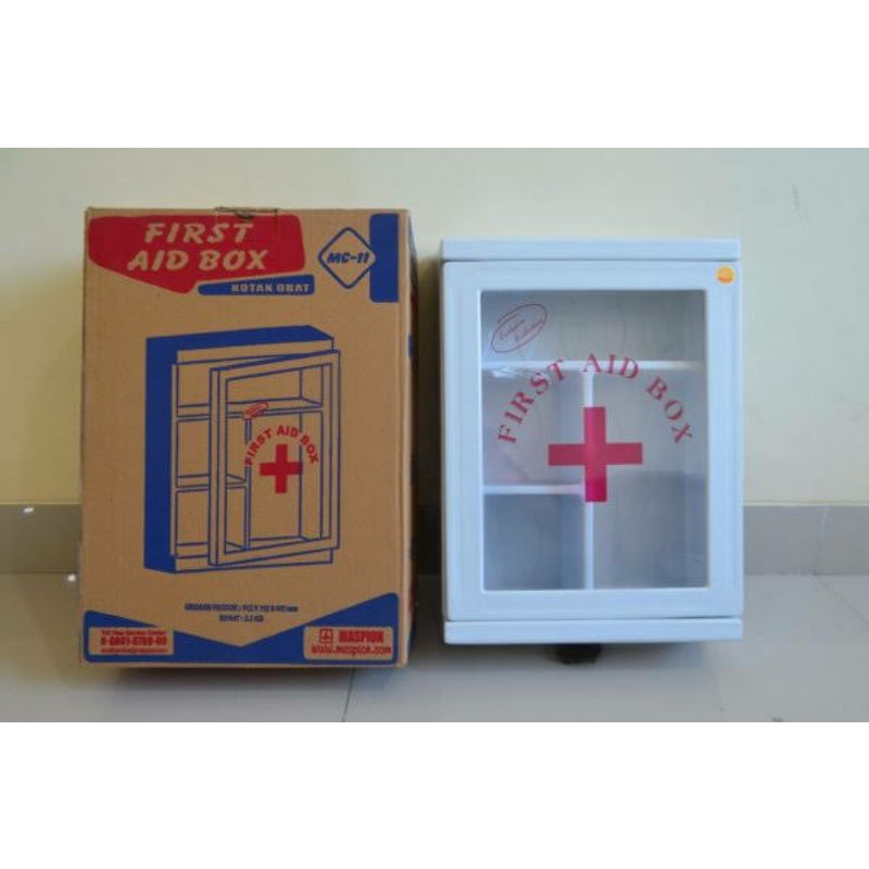 First Aid Box MC 11 Maspion/Kotak Obat P3K Dinding