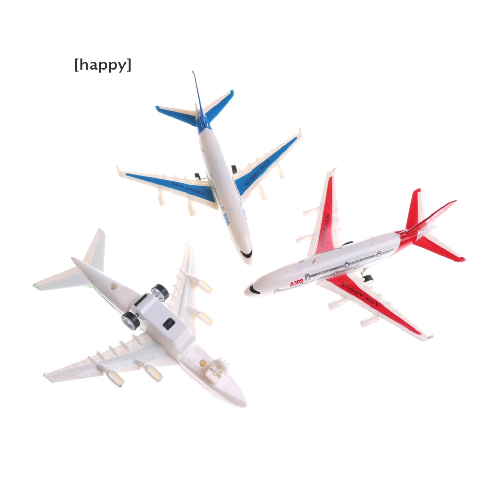 HA Plastic Air Bus Model Kids Children Pull Back Airliner Passenger Plane Model 0 0 0 0 0 ID