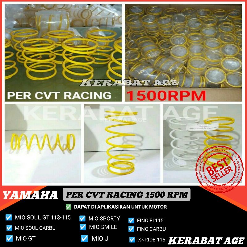 Per Cvt Racing Mio / Soul / Smile / Old / New 1500rpm