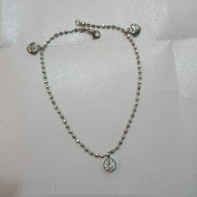 gelang kaki titanium anti karat dan tidak luntur