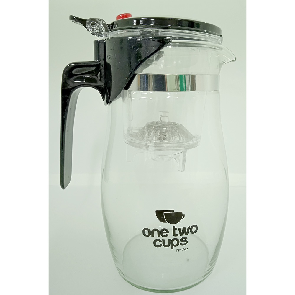 One Two Cups Teko Pitcher Teh Chinese dengan Filter 900ml - TP-757