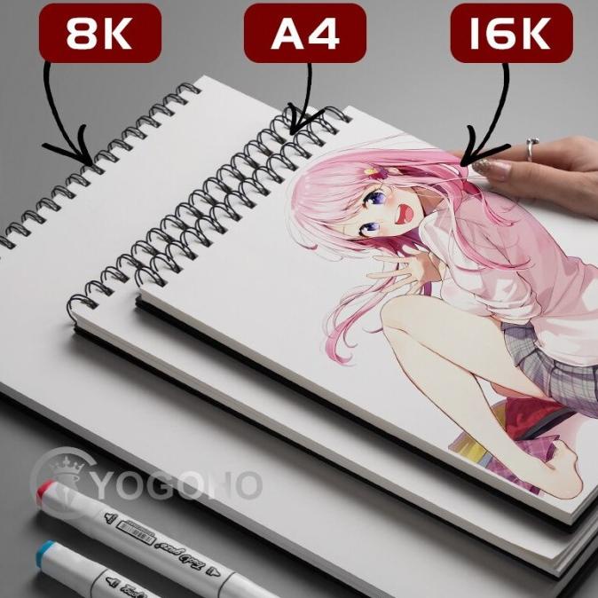 

Marker Pad 50 Sheets 130G Professional No Penetration Paper Sketchbook