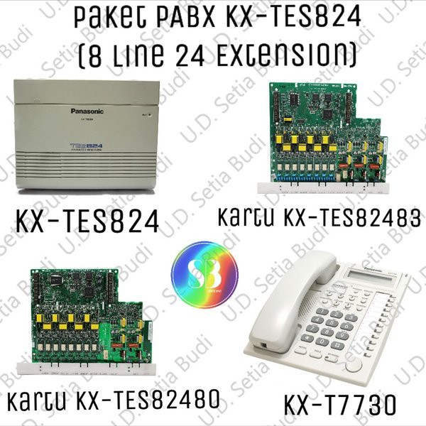 

Paket PABX KX-TES824 (8 Line 24 Extension) Asli dan Bergaransi Diskon